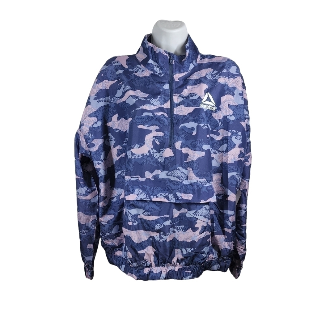 REEBOK QUARTER ZIPPER LIGHT WEIGHT JACKET